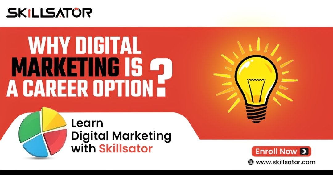 Why Choose Digital Marketing as a Carrer Option?
